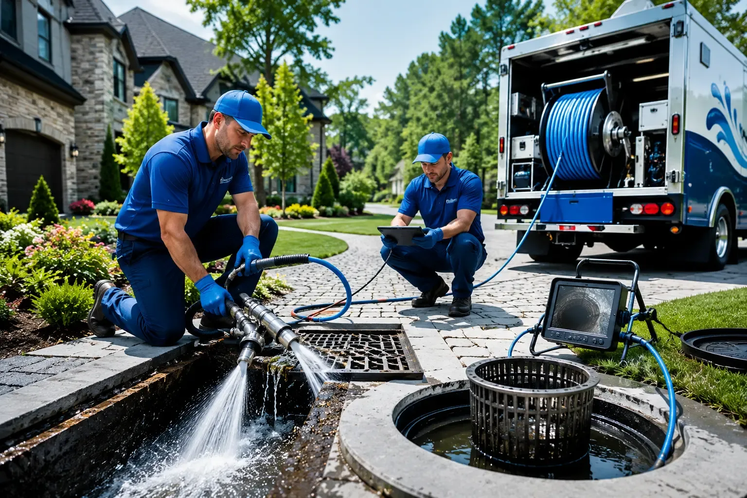 Local outdoor drain cleaning professionals in Clarksville, MO