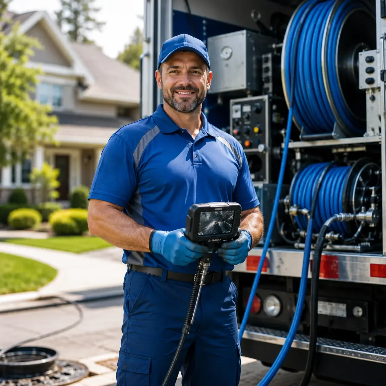 Local outdoor drain cleaning specialists in Clarksville, MO